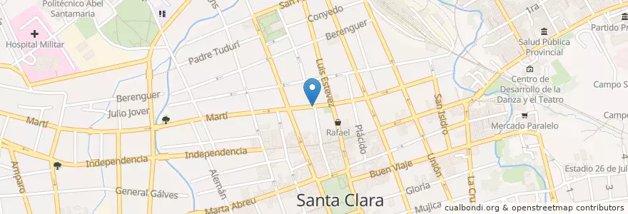 Mapa de ubicacion de Mr. Coffee en Cuba, Villa Clara, Santa Clara, Ciudad De Santa Clara.