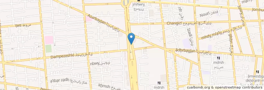 Mapa de ubicacion de The Coffee Club en İran, Tahran Eyaleti, شهرستان تهران, Tahran, بخش مرکزی شهرستان تهران.