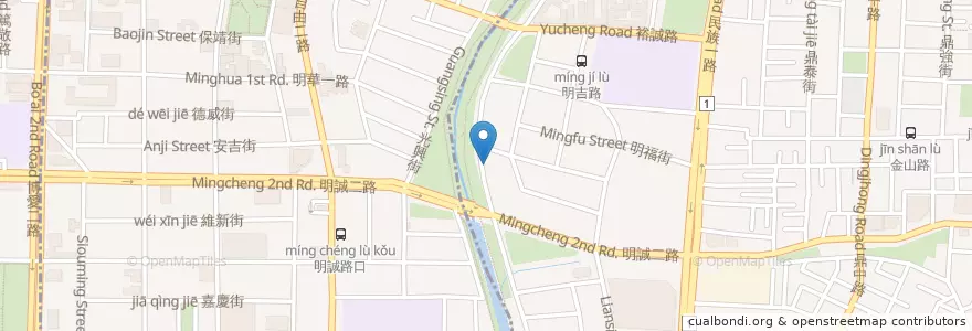 Mapa de ubicacion de 品三國之草船借箭 en 臺灣, 高雄市, 三民區, 左營區.