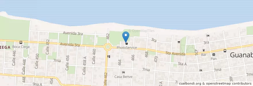 Mapa de ubicacion de Western Union en Куба, Гавана, Habana Del Este.