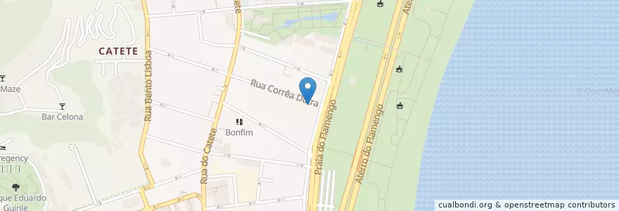Mapa de ubicacion de Café e Bar Caimã en Brazil, Southeast Region, Rio De Janeiro, Região Metropolitana Do Rio De Janeiro, Região Geográfica Imediata Do Rio De Janeiro, Região Geográfica Intermediária Do Rio De Janeiro, Rio De Janeiro.
