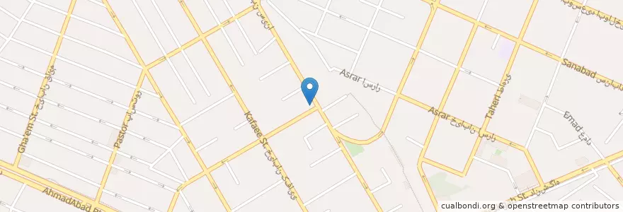 Mapa de ubicacion de مهد کودک کاج en إیران, محافظة خراسان رضوي, مقاطعة مشهد, مشهد, بخش مرکزی شهرستان مشهد.