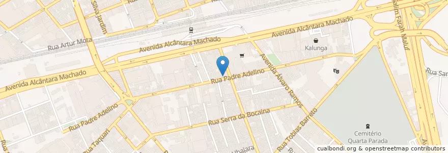 Mapa de ubicacion de Pedro's Café en Brazilië, Regio Zuidoost, São Paulo, Região Geográfica Intermediária De São Paulo, Região Metropolitana De São Paulo, Região Imediata De São Paulo, São Paulo.