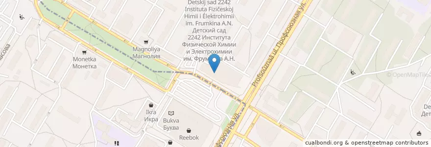 Mapa de ubicacion de IL Патио en روسیه, Центральный Федеральный Округ, Москва, Юго-Западный Административный Округ.
