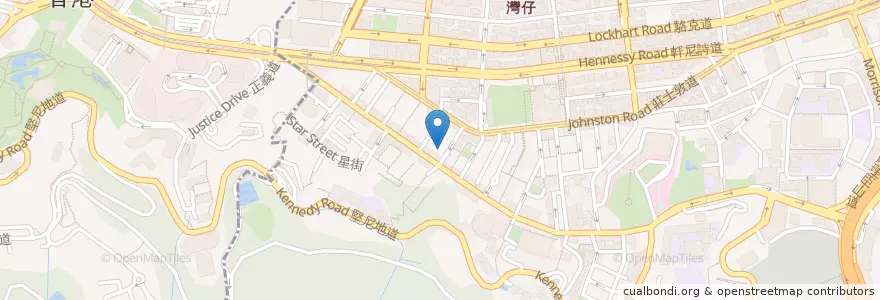 Mapa de ubicacion de Motorino en Китай, Гуандун, Гонконг, Гонконг, Новые Территории, 灣仔區 Wan Chai District.