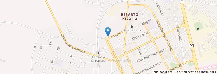 Mapa de ubicacion de Consultorio Médico Familiar #14 en 쿠바, Sancti Spiritus, Sancti Spiritus.
