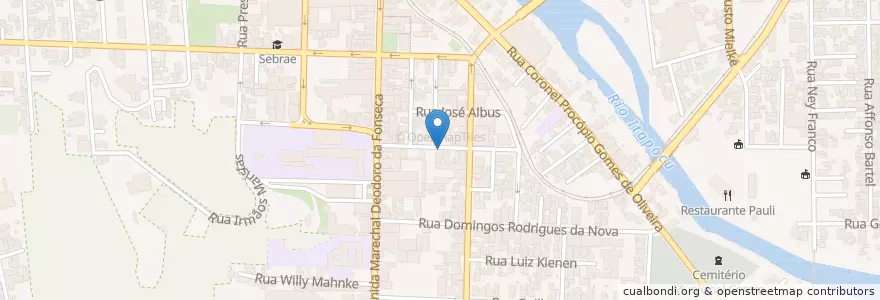 Mapa de ubicacion de Restaurante Arte do Pão en Brasilien, Süden, Santa Catarina, Região Geográfica Intermediária De Joinville, Microrregião De Joinville, Jaraguá Do Sul.
