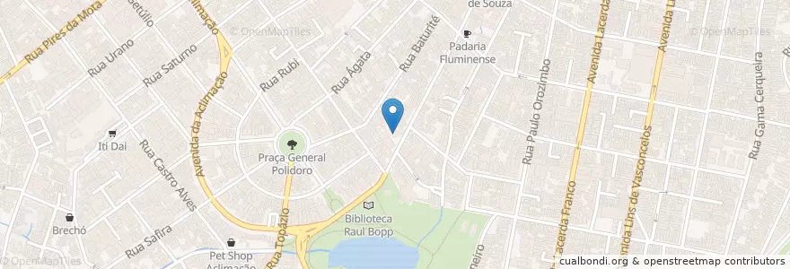 Mapa de ubicacion de Hospedaria de Cuidados Palhat en Brasil, Região Sudeste, São Paulo, Região Geográfica Intermediária De São Paulo, Região Metropolitana De São Paulo, Região Imediata De São Paulo, São Paulo.