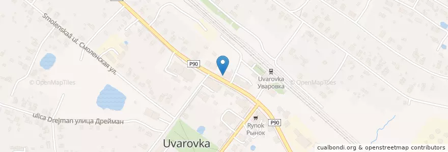 Mapa de ubicacion de Comepay en 俄罗斯/俄羅斯, Центральный Федеральный Округ, 莫斯科州, Можайский Городской Округ.
