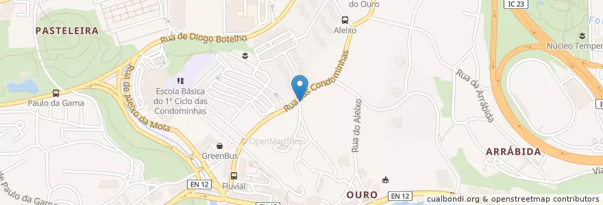 Mapa de ubicacion de Farmacía Valdrez en Portugal, Norte, Área Metropolitana Do Porto, Porto, Porto, Lordelo Do Ouro E Massarelos.
