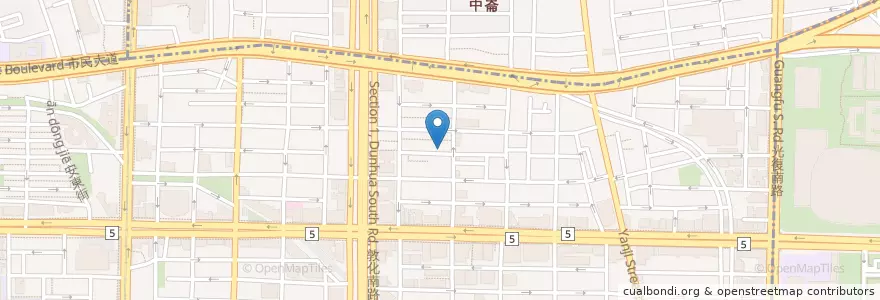 Mapa de ubicacion de Stay Real Cafe en Taiwan, New Taipei, Taipei, Da'an District.