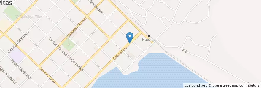 Mapa de ubicacion de Teléfono Público en Куба, Камагуэй, Nuevitas, Ciudad De Nuevitas, Ciudad De Nuevitas.