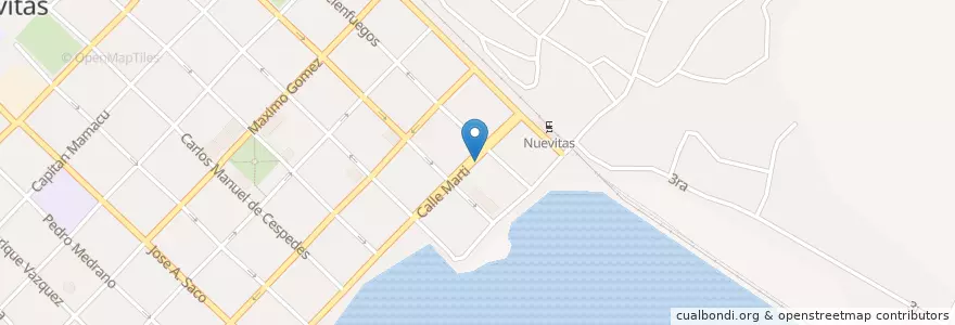 Mapa de ubicacion de Teléfono Público en Küba, Camagüey, Nuevitas, Ciudad De Nuevitas, Ciudad De Nuevitas.