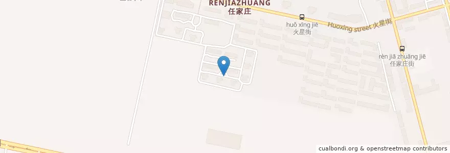Mapa de ubicacion de 敦煌路街道 en China, Gansu, 兰州市 (Lanzhou), 七里河区, 敦煌路街道.