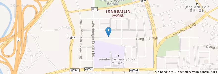 Mapa de ubicacion de 昭揚建築(水秀公園) en 臺灣, 桃園市, 桃園區.
