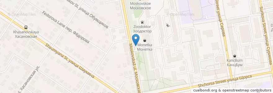 Mapa de ubicacion de Башнефть en Russia, Уральский Федеральный Округ, Свердловская Область, Городской Округ Екатеринбург.