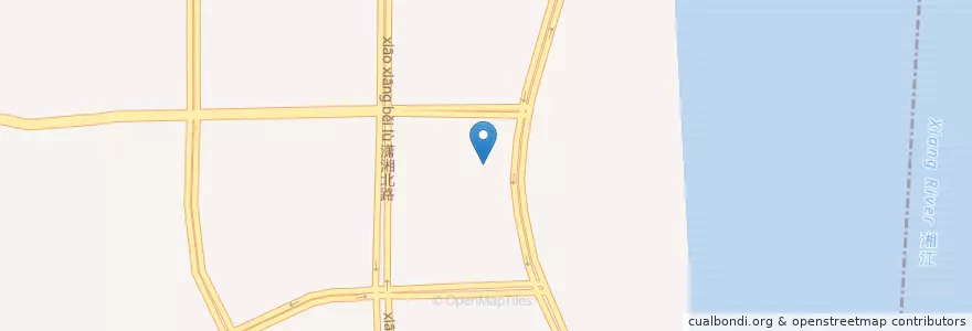 Mapa de ubicacion de DOC COFFEE en China, Hunan, Changsha City, Yuelu District.