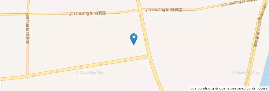 Mapa de ubicacion de 洗车打蜡 en China, Hunan, Changsha City, Yuelu District.