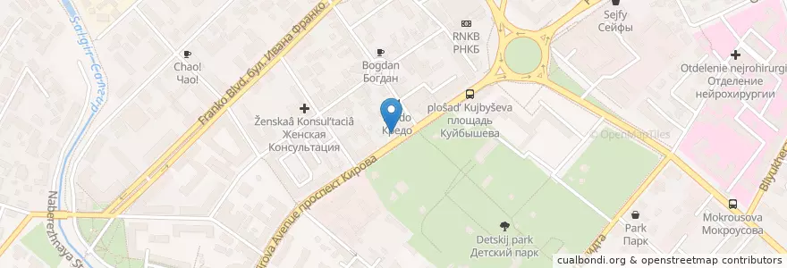 Mapa de ubicacion de UGRA FINANS en Russia, South Federal District, Autonomous Republic Of Crimea, Republic Of Crimea, Simferopol District, Simferopol Municipality Council, Simferopol (Urban Okrug).