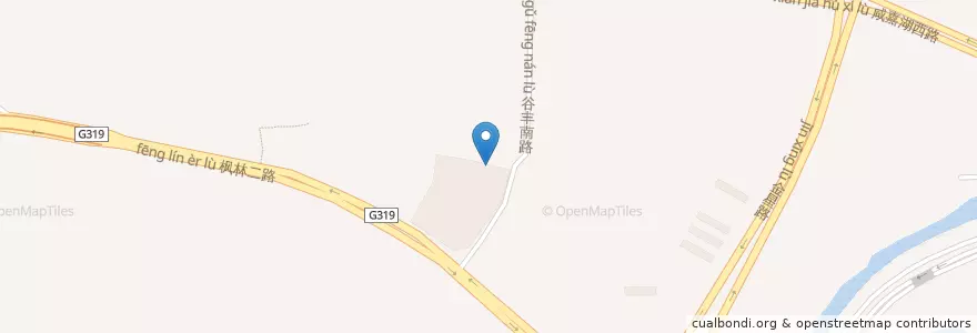 Mapa de ubicacion de 长沙市岳麓区高信向日葵幼儿园 en 中国, 湖南省, 长沙市 / Changsha, 岳麓区.