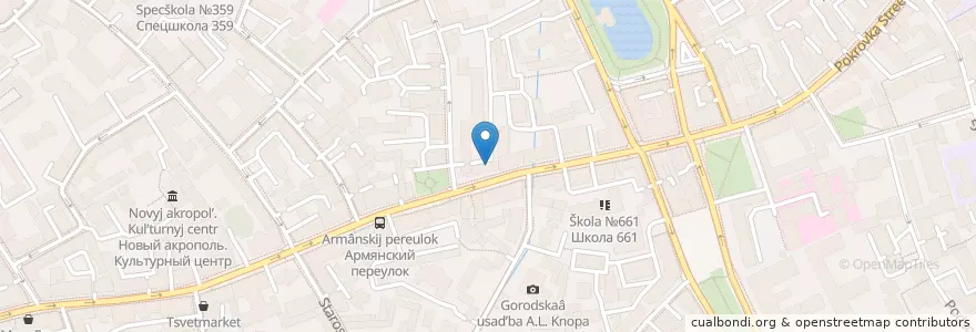 Mapa de ubicacion de 3*30 en Russia, Distretto Federale Centrale, Москва, Центральный Административный Округ, Басманный Район.