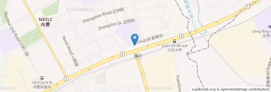 Mapa de ubicacion de 樂軒牙醫診所 en Taiwan, Taoyuan.