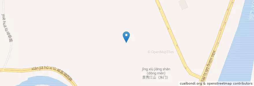 Mapa de ubicacion de 吉纽思国际幼儿园 en 中国, 湖南省, 長沙市, 岳麓区.
