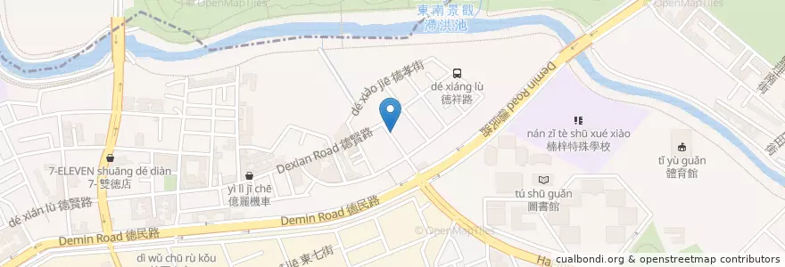 Mapa de ubicacion de 食大客平價炙燒牛排 en تایوان, کائوهسیونگ, 楠梓區.