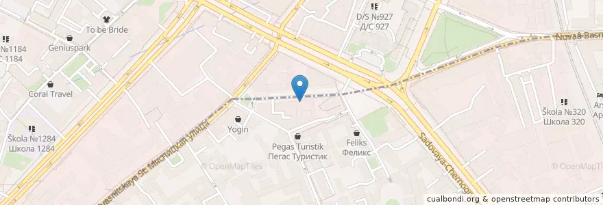 Mapa de ubicacion de Prime en Rusland, Centraal Federaal District, Moskou, Центральный Административный Округ, Красносельский Район.
