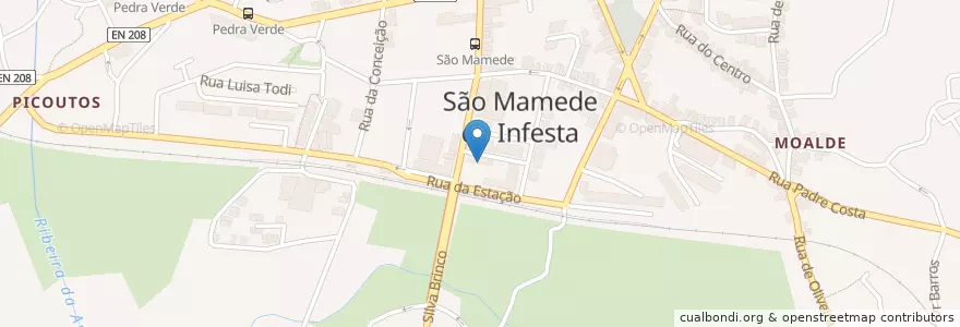 Mapa de ubicacion de Pizza Hut en Португалия, Северный, Porto, Área Metropolitana Do Porto, Matosinhos, São Mamede De Infesta E Senhora Da Hora.