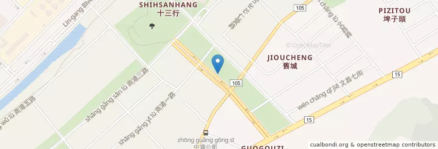 Mapa de ubicacion de 八里區公所 en تايوان, تايبيه الجديدة, 八里區.