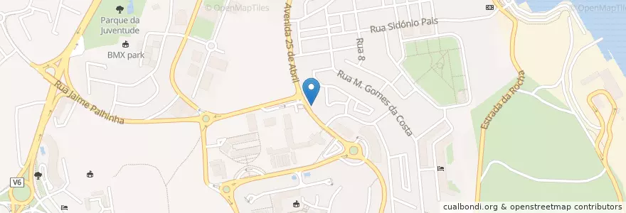 Mapa de ubicacion de O Poeta Pizza Café en پرتغال, Algarve, Algarve, فارو, پرتیمانو, پرتیمانو.