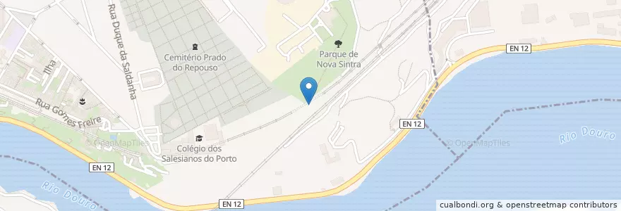 Mapa de ubicacion de Fonte da Feira dos Carneiros en Portugal, Norte, Área Metropolitana Do Porto, Porto, Porto, Bonfim.