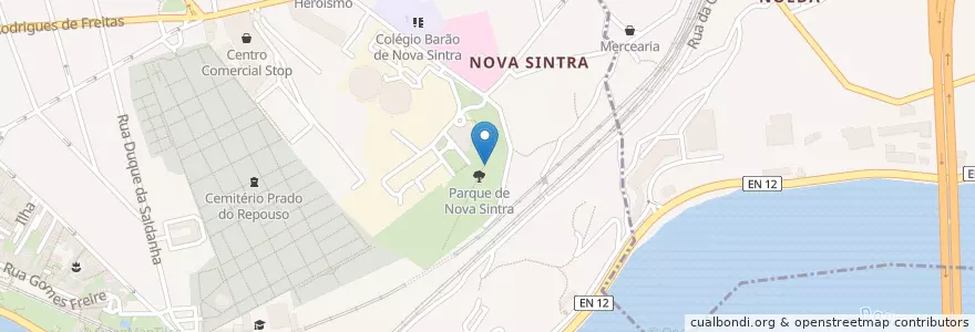 Mapa de ubicacion de Fonte do Ribeirinho en Portugal, Norte, Área Metropolitana Do Porto, Porto, Porto, Bonfim.
