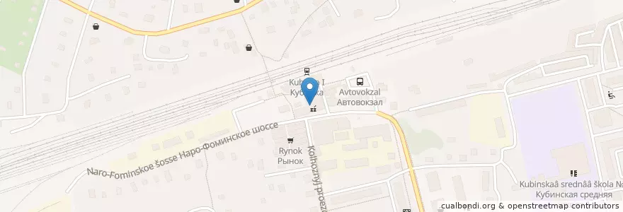 Mapa de ubicacion de PickPoint en 俄罗斯/俄羅斯, Центральный Федеральный Округ, 莫斯科州, Одинцовский Городской Округ.