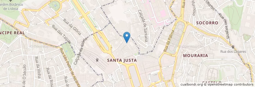 Mapa de ubicacion de Restaurante Milano en Portugal, Área Metropolitana De Lisboa, Lisboa, Grande Lisboa, Lisboa.