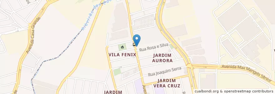 Mapa de ubicacion de Nova Caiçara en البَرَازِيل, المنطقة الجنوبية الشرقية, ساو باولو, Região Geográfica Intermediária De São Paulo, Região Metropolitana De São Paulo, Região Imediata De São Paulo, São Bernardo Do Campo.