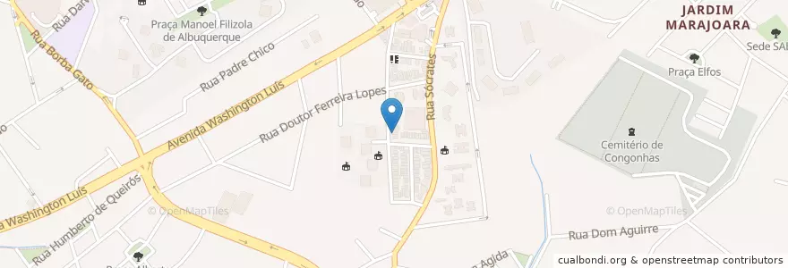 Mapa de ubicacion de Soffione en Brasile, Regione Sudest, San Paolo, Região Geográfica Intermediária De São Paulo, Região Metropolitana De São Paulo, Região Imediata De São Paulo, San Paolo.