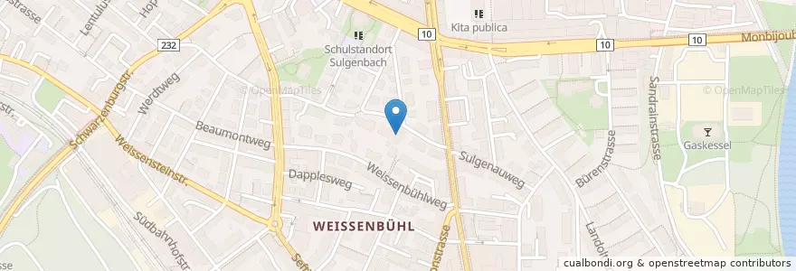 Mapa de ubicacion de Chiesa evangelica riformata in Svizzera en Svizzera, Berna, Verwaltungsregion Bern-Mittelland, Verwaltungskreis Bern-Mittelland, Bern.