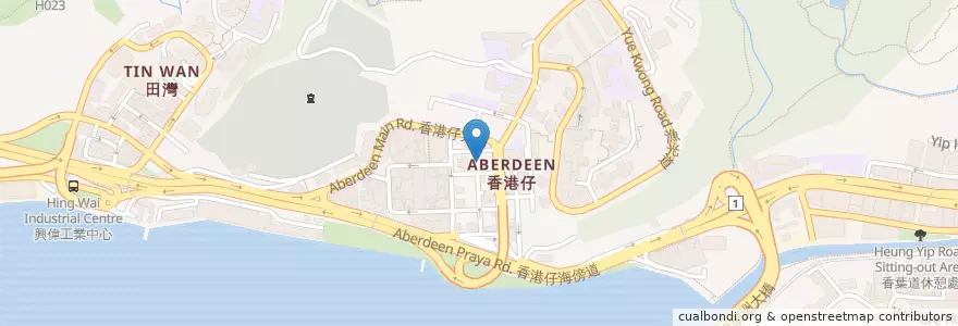 Mapa de ubicacion de 唐記包點 Tong Kee Bao Dim en 中国, 广东省, 香港 Hong Kong, 香港島 Hong Kong Island, 新界 New Territories, 南區 Southern District.