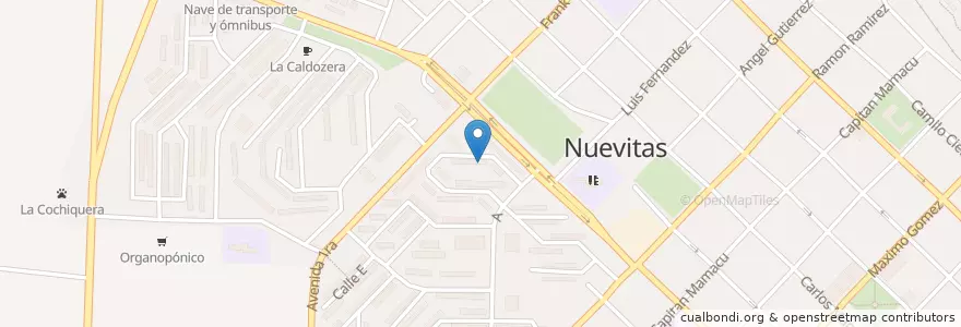 Mapa de ubicacion de Restaurante en Cuba, Camagüey, Nuevitas, Ciudad De Nuevitas, Ciudad De Nuevitas.