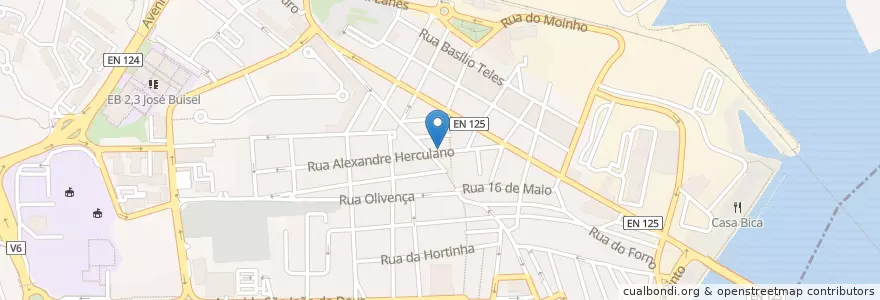 Mapa de ubicacion de Cozinha de Sonia en Portugal, Algarve, Algarve, Faro, Portimão, Portimão.