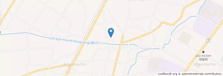 Mapa de ubicacion de 熊野若宮神社 en Jepun, 新潟県, 胎内市.