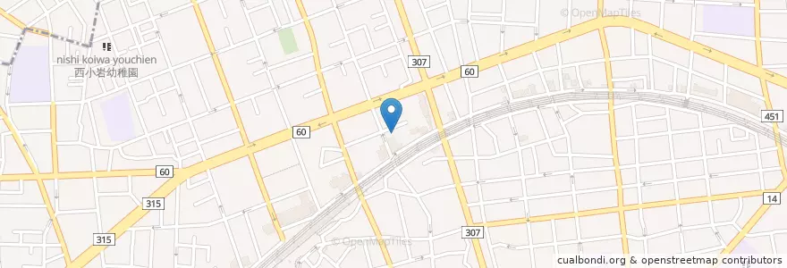 Mapa de ubicacion de HOTEL HONEY! en Japan, 東京都, 江戸川区.
