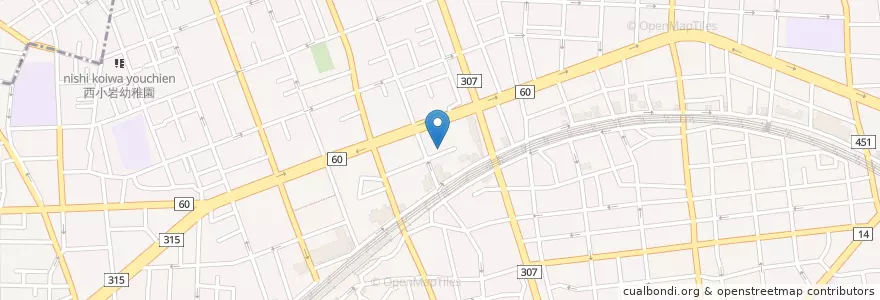 Mapa de ubicacion de HOTEL PURE en Japan, Tokio, 江戸川区.
