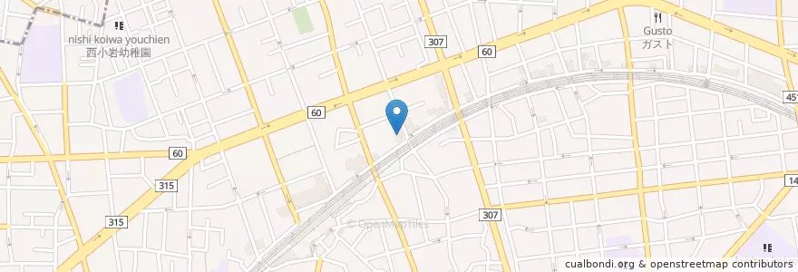 Mapa de ubicacion de HOTEL LIDO en 日本, 东京都/東京都, 江戸川区.