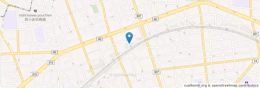 Mapa de ubicacion de HOTEL 2001 en Giappone, Tokyo, 江戸川区.