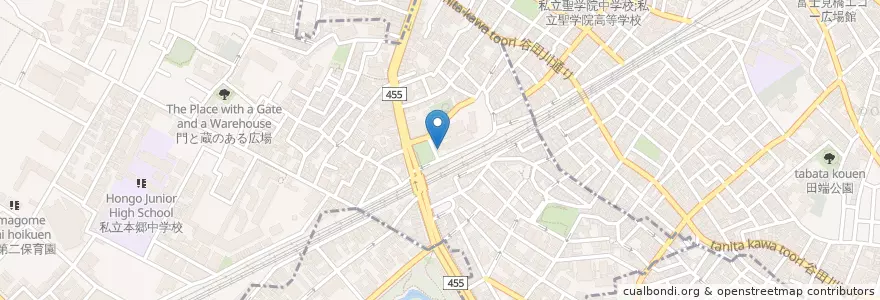 Mapa de ubicacion de やきとん en Japón, Tokio, Kita.