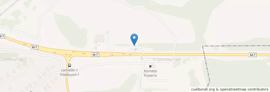 Mapa de ubicacion de АЗС 201км en Rusia, Distrito Federal Central, Óblast De Vladímir, Суздальский Район, Боголюбовское Сельское Поселение.