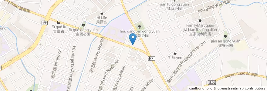 Mapa de ubicacion de SOYoung en 台湾, 新北市, 新荘区.